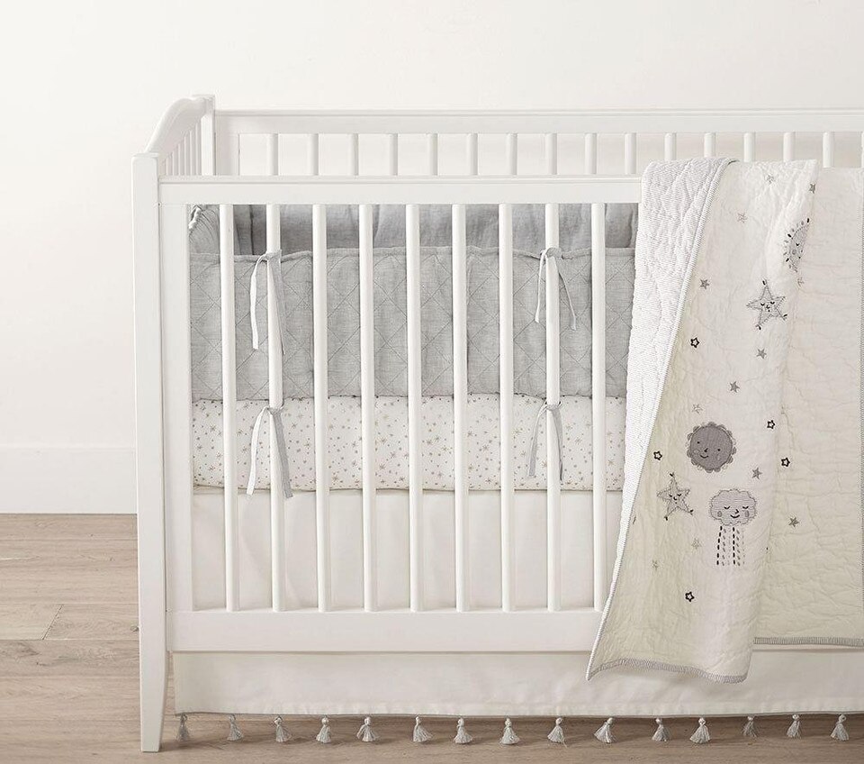 Skye Linen Baby Bedding Pottery Barn Kids Australia